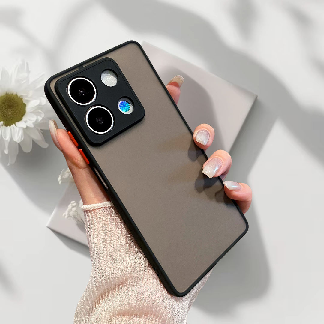 Redmi Note protective case (transparent) | "Rainbow"