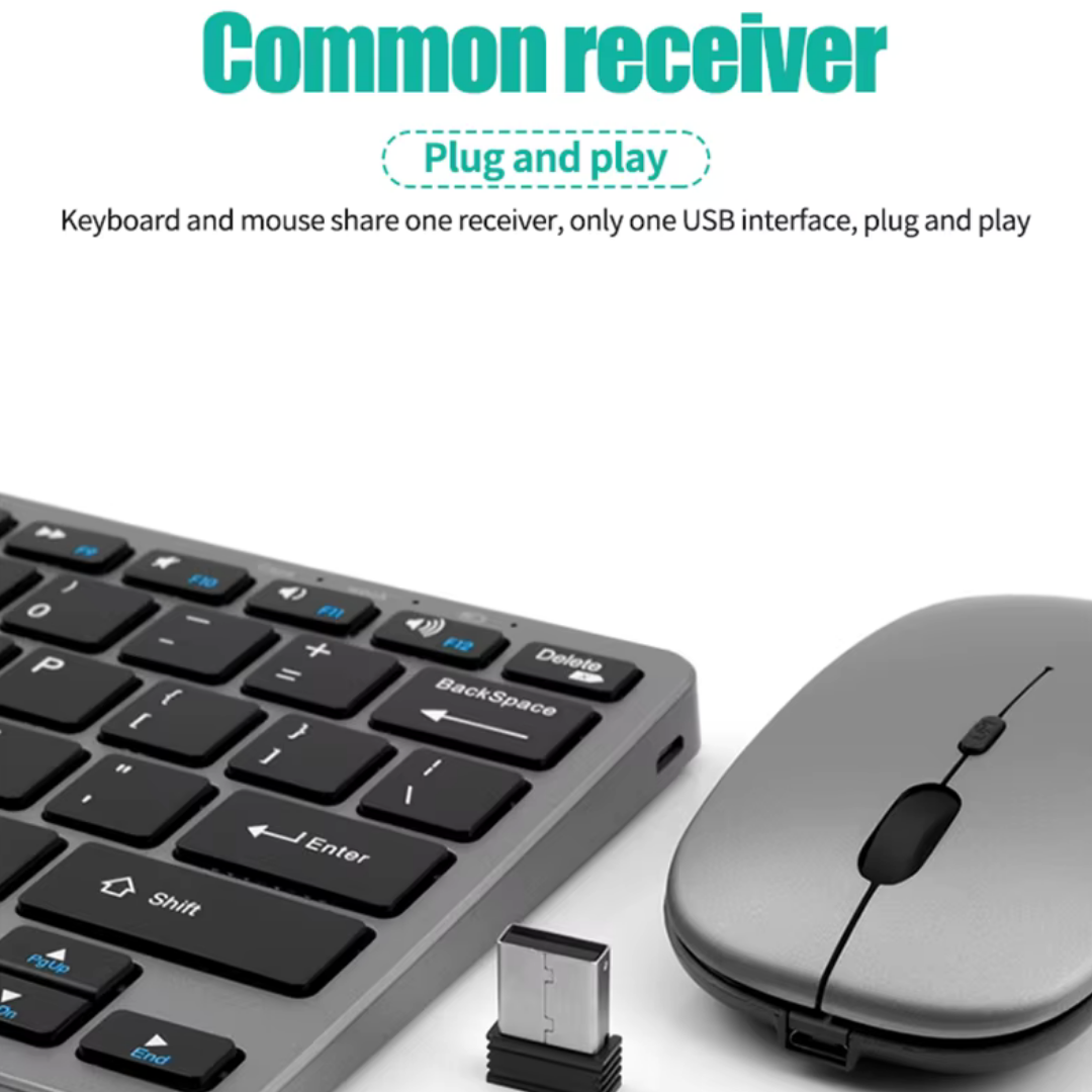 "Slim" Bluetooth keyboard & mouse