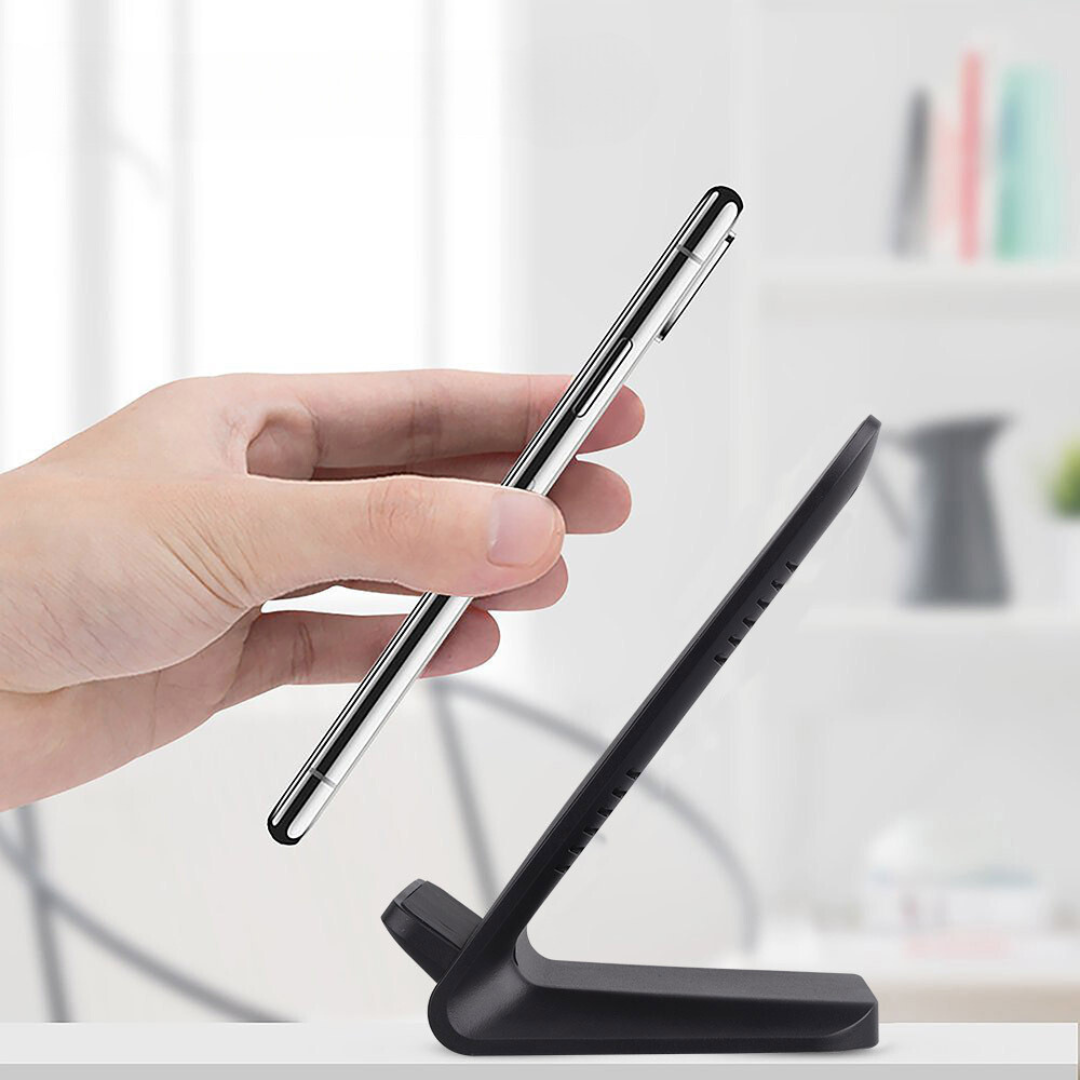 iPhone holder including charging function