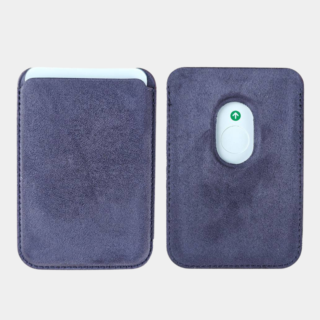 Magnetic Wallet | "Alcantara" 