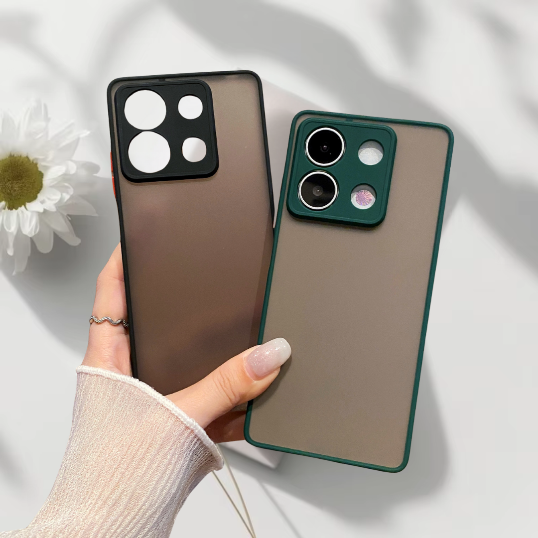 Redmi Note protective case (transparent) | "Rainbow"