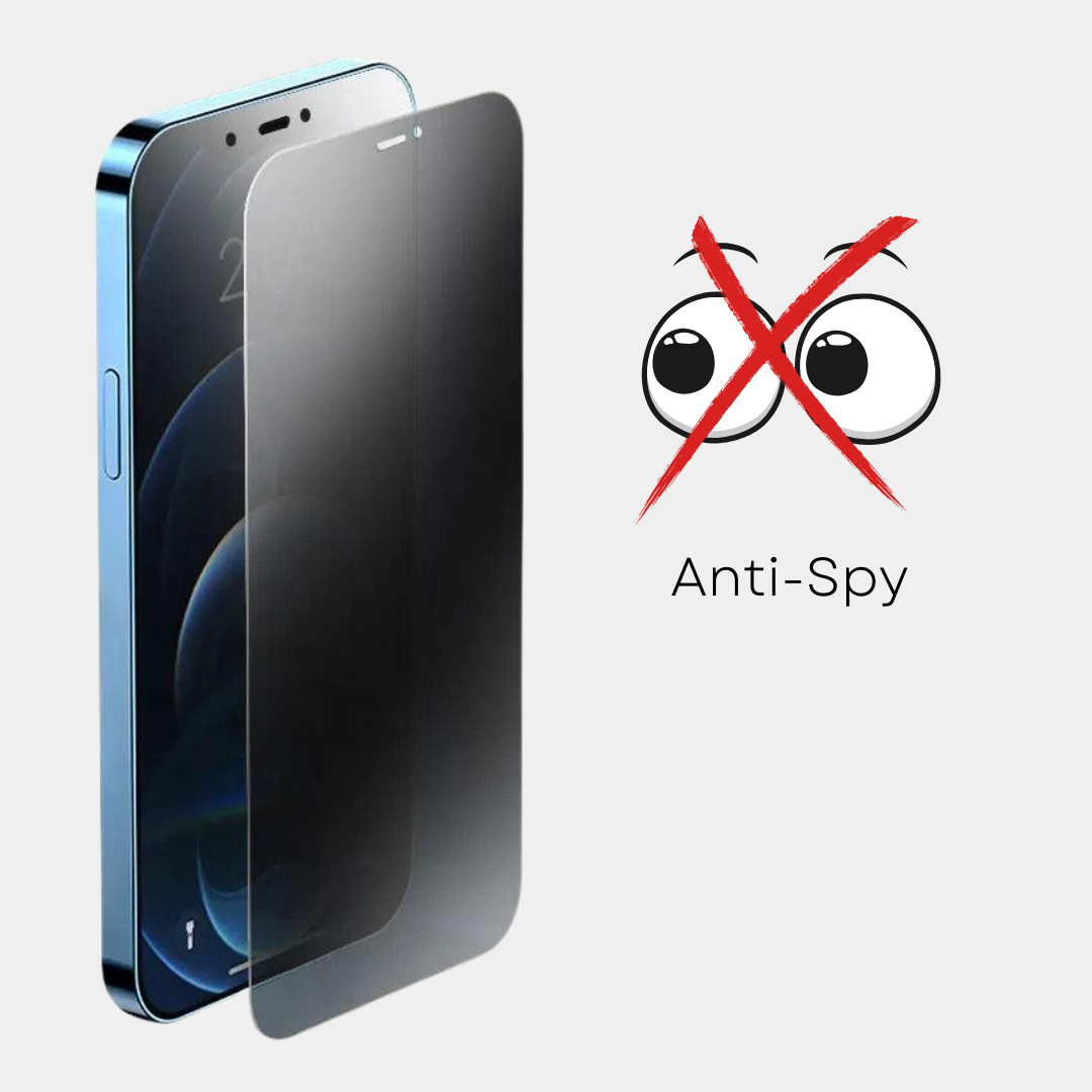 iPhone tempered glass with privacy protection 