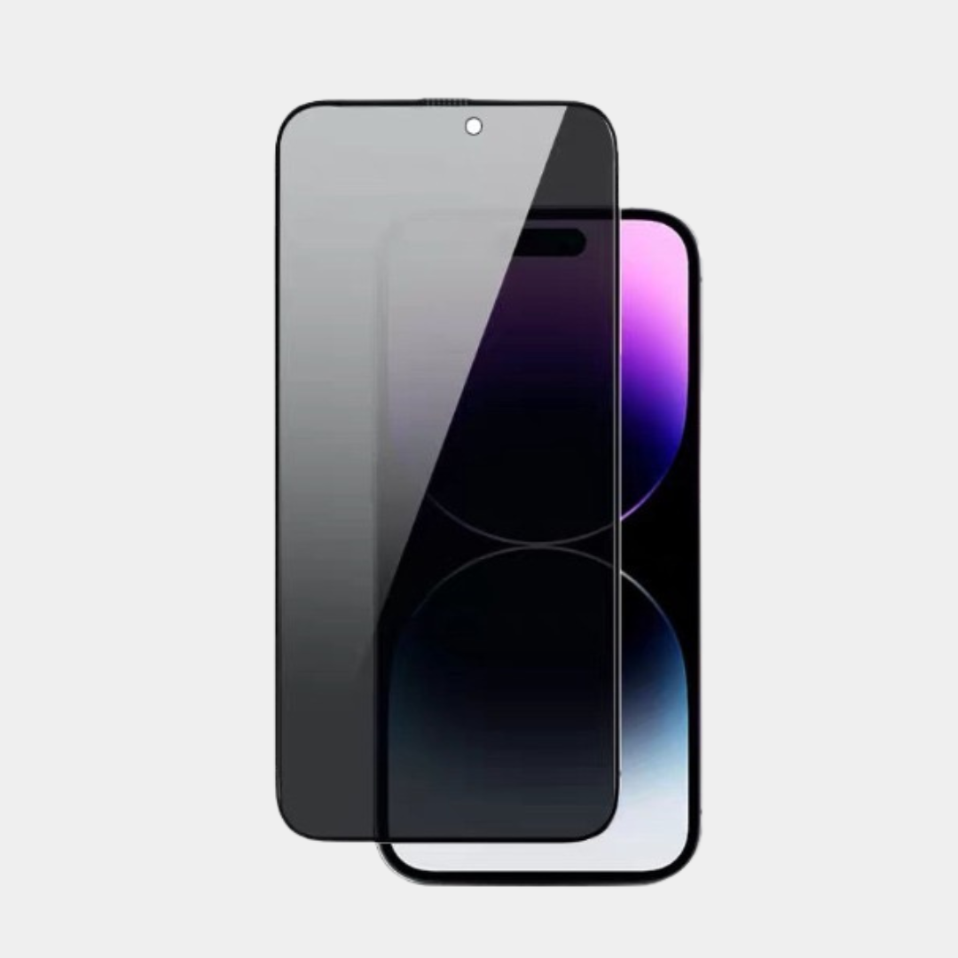 iPhone tempered glass with privacy protection 
